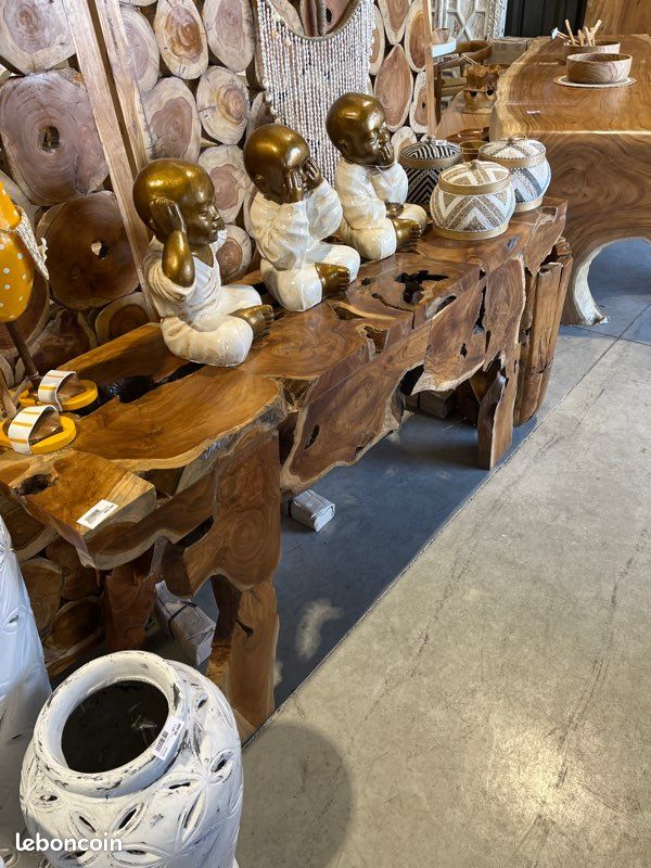 Console morceau de teck Bali (image 2)