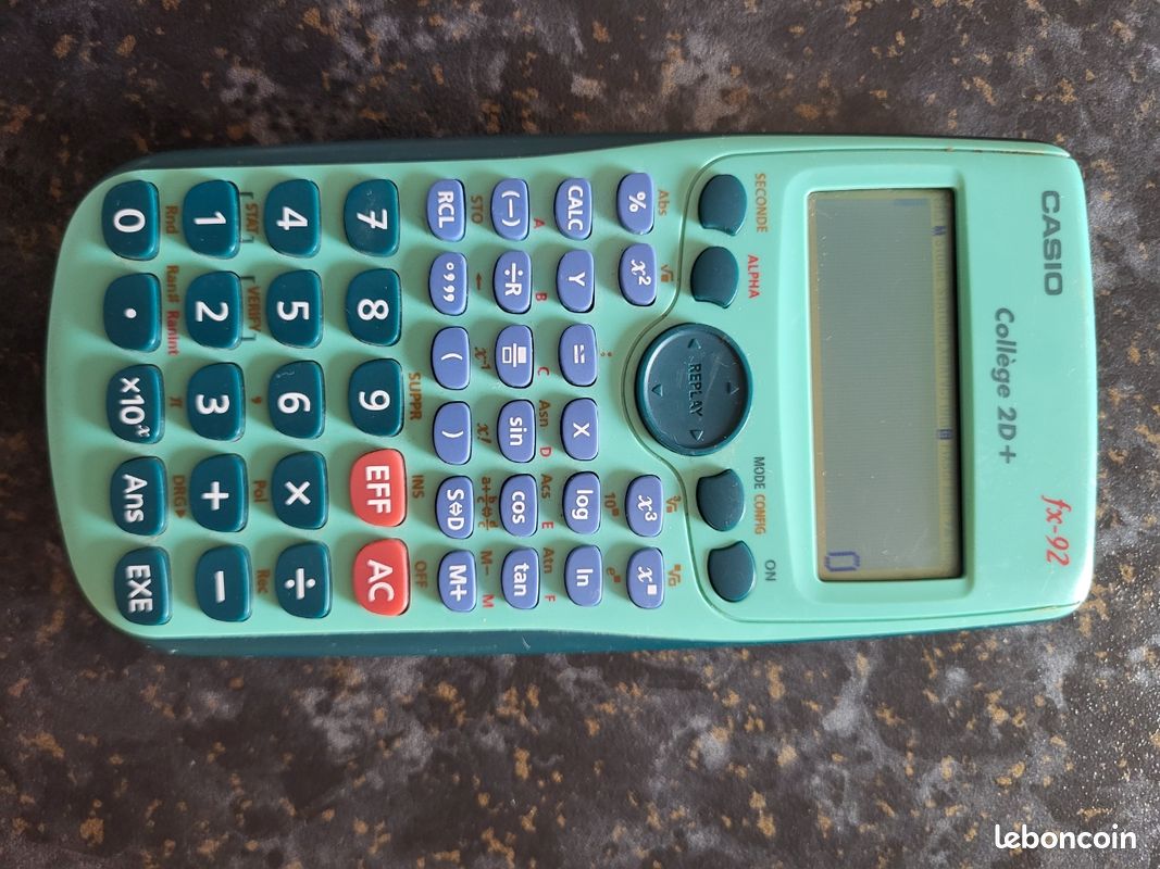 Calculatrice fx-92 (image 1)