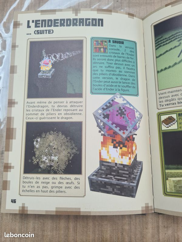 Livre " Minecraft" combat, le guide officiel (image 5)