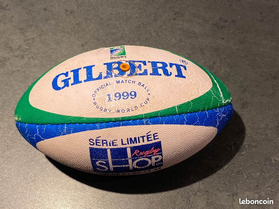 Mini Ballon Gilbert Rugby 99 - Taille 1 - Réplique Coupe Du Monde 1999 - Neuf