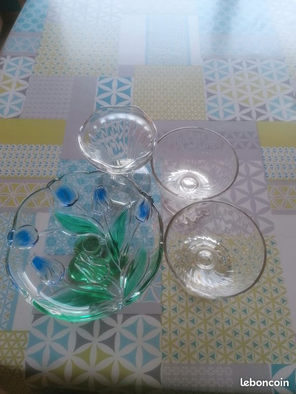 ELAYARD Lot De 2 Soucoupes Verre Transparent 12 Cm – Assiettes Rondes Polyvalentes Pour Thé, Apéro, Dessert
