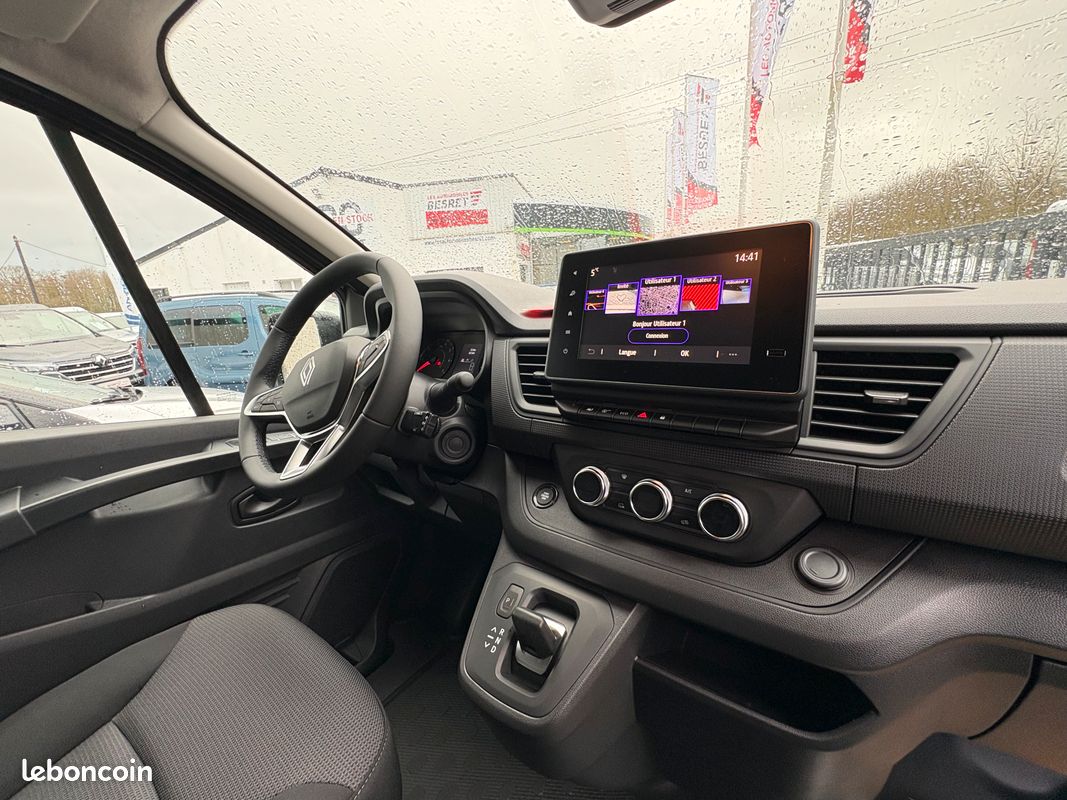 Renault TRAFIC Van L1H1 ADVANCE 3T blue dci 150ch AUTO 9 - KIT BOIS COMPLET COMPRIS - PRET A PARTIR (image 7)
