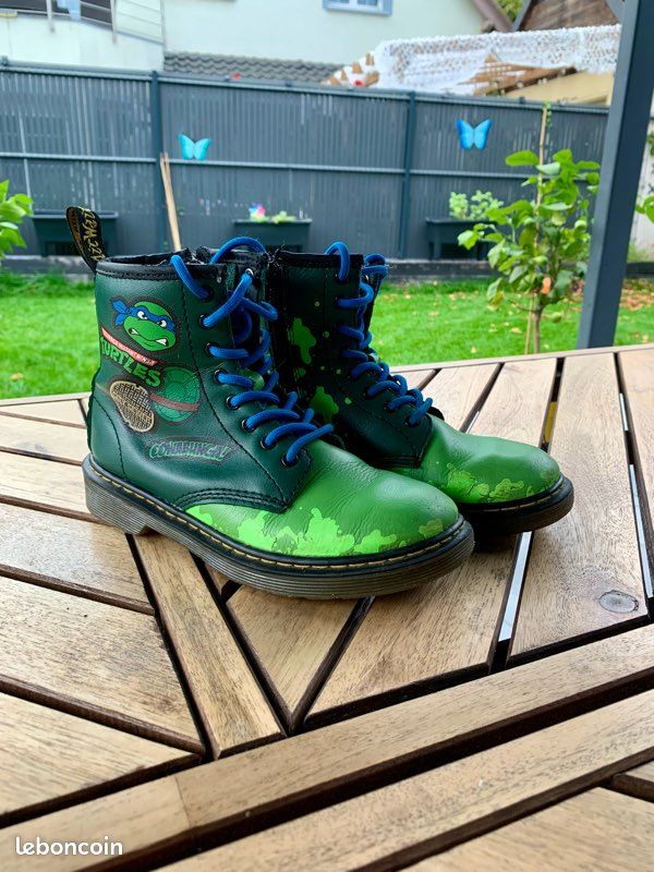 Dc martens tmnt Leonardo tortue ninja Chaussures