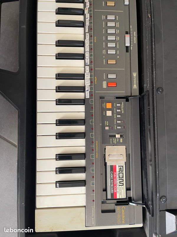 Clavier Casiotone Casio CT-S1BK-76 Noir