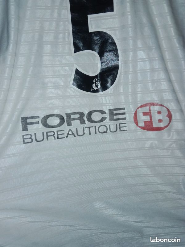 VINTAGE MZGNIFIQUE Maillot de FOOTBALL porté par Pascal FUGIER avec le MONTPELLIER HSC Années 2000 TRRS RARE AFFAIRE À NE PAS RATER (image 10)