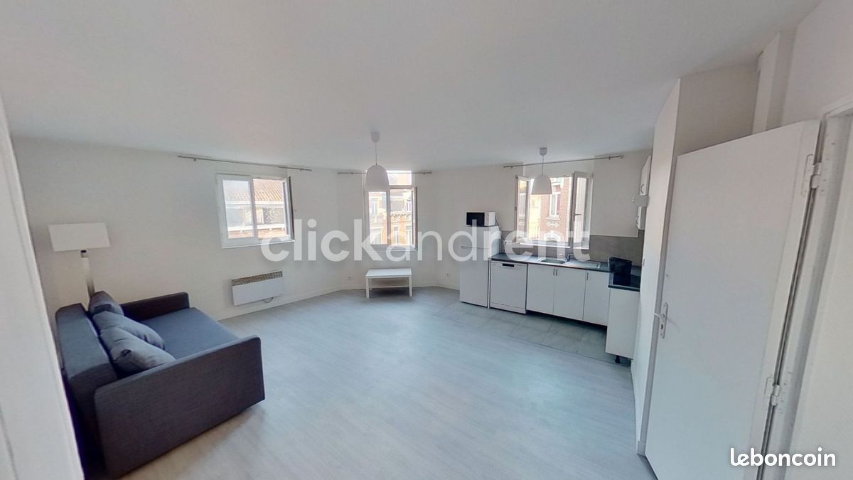 Appartement 2 pièces 46 m² · à Lille · 46 m² · 744 €/mois