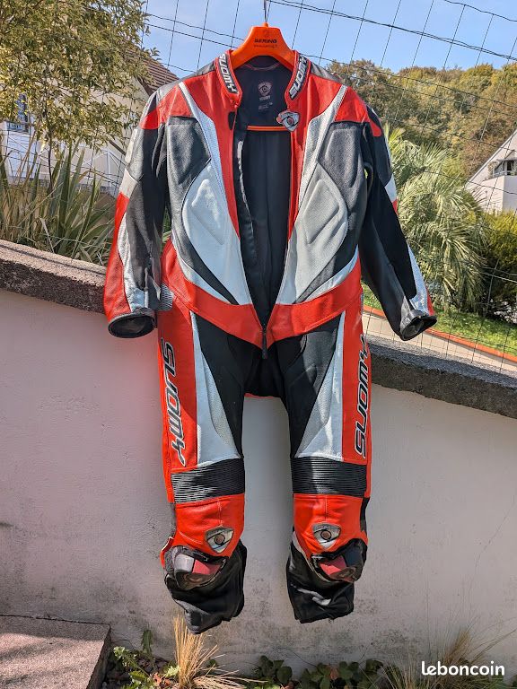 Combinaison moto en cuir Suomy T56 (XL) (image 1)