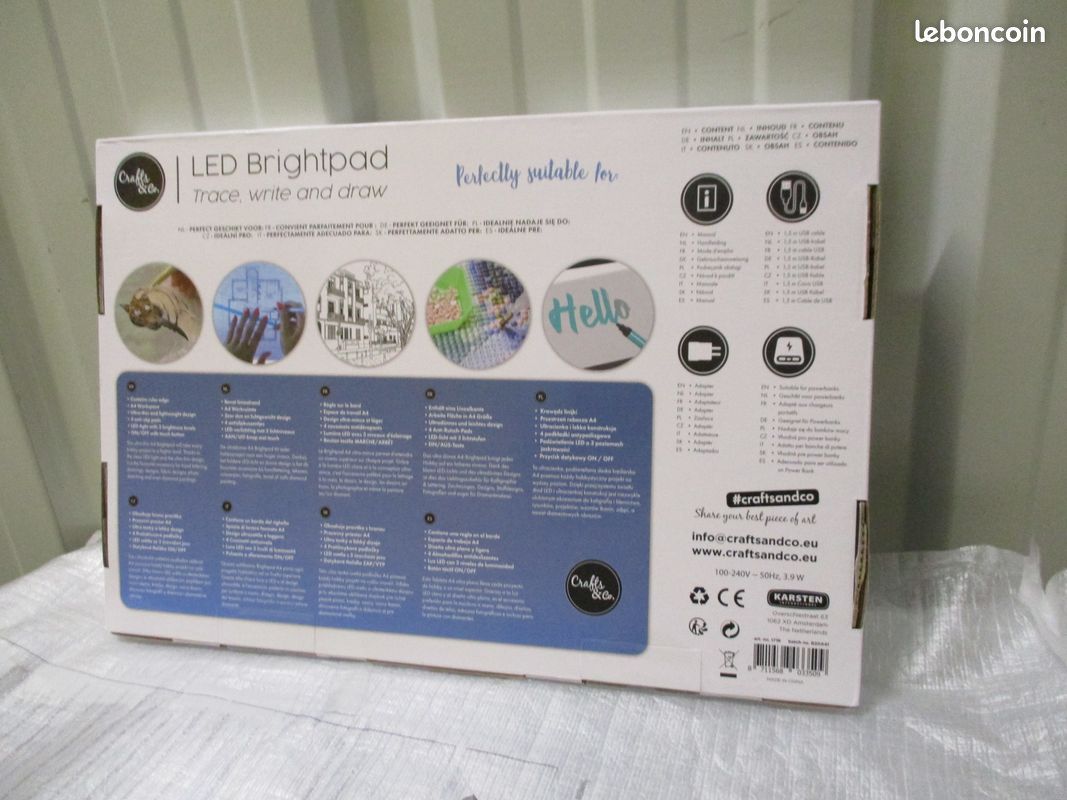 Crafts & Co - LED BrightPad - Format A4 (image 9)