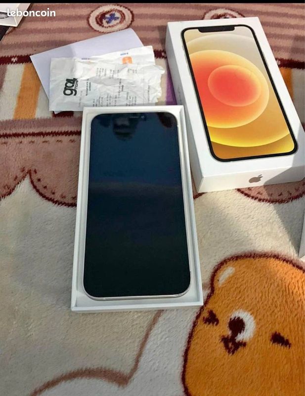 IPhone 12 (avec facture) (image 1)