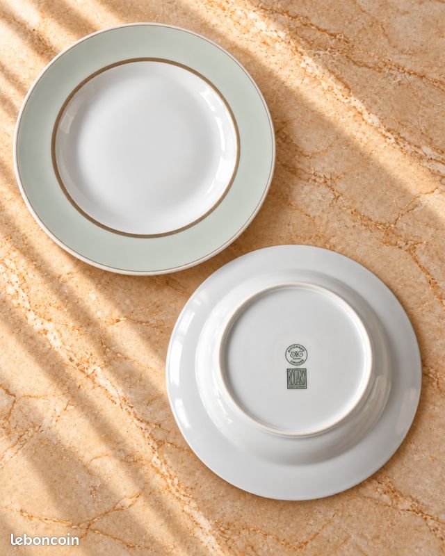 Service en porcelaine de Limoges A. Vignaud Rouard – 14 pièces (image 6)