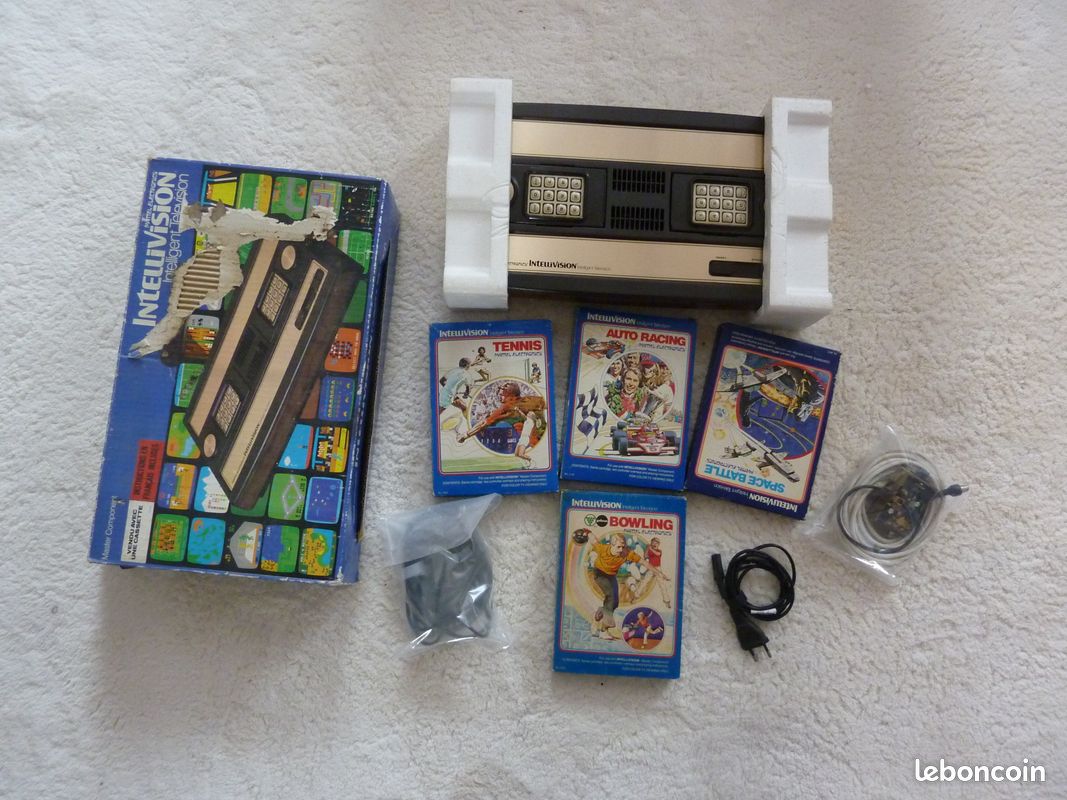 Jeu Tennis Sur Mattel Intellivision - Complet - Occasion Bon état - PEGI 3