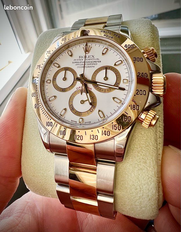 Or Jaune Rolex Daytona Acier Occasion Rolex Cosmograph Daytona Or