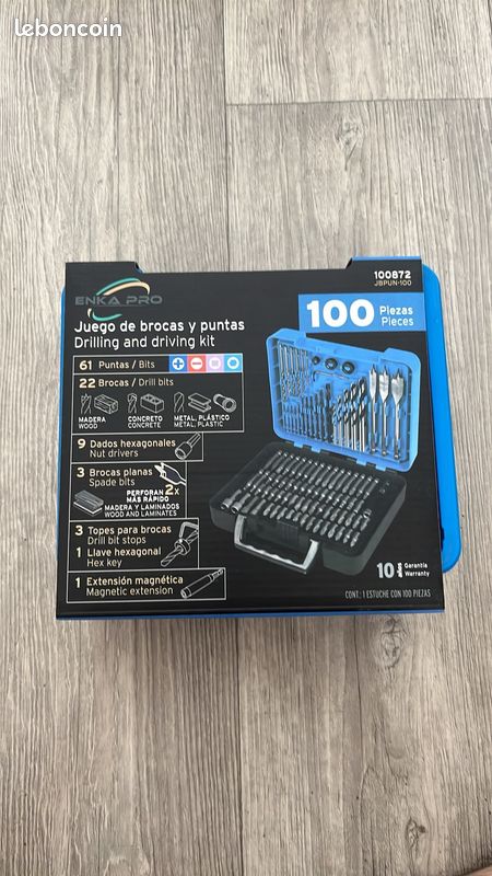 NEUF | Coffret Complet de Forets et Embouts de Vissage 100pcs – Kit Multifonction (image 3)