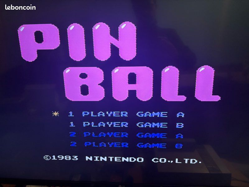 Pinball Nintendo NES ASD (image 3)