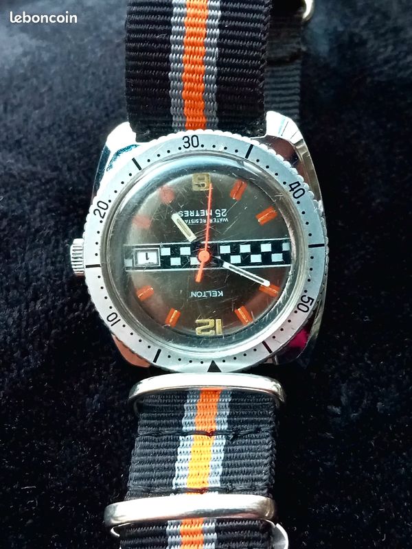 Montre Kelton Racing Montre Mécanique Kelton Racing Vintage