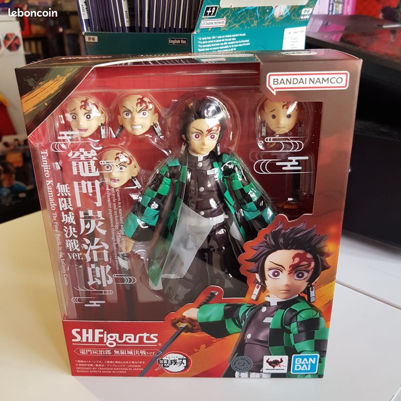 S.H FIGUARTS DEMON SLAYER KIMETSU NO YAIBA TANJIRO KAMADO - 14 CM | | Figuras de colección de cine y manga
