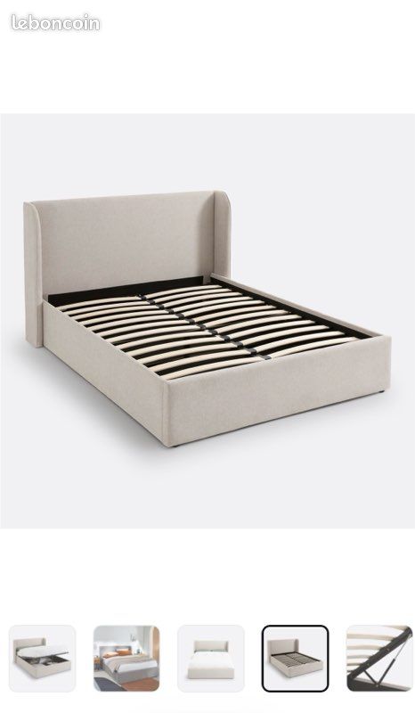 Lit coffre 140x190 (image 1)