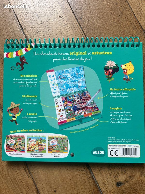 Livre jeu Cherche et trouve autour du monde (image 5)