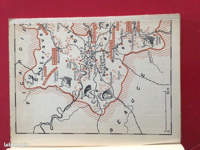 Visages de l’île de France, livre ancien (image 9)