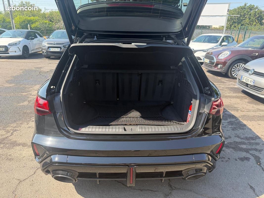 Audi RS3 SPORTBACK 2.5 TFSI 400CV quattro S-tronic 7 CARTE GRISE FRANCAISE (8900 KMS) (image 18)