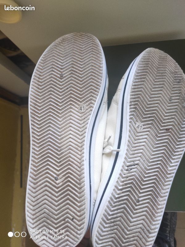 Vend Sneakers blanche T41 (image 5)