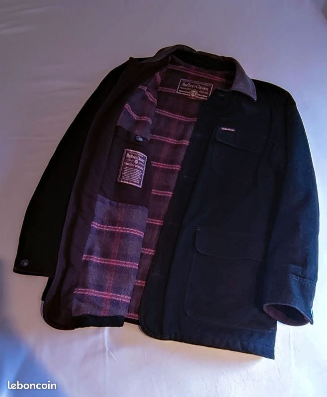 Veste noire Malboro Classics (image 2)