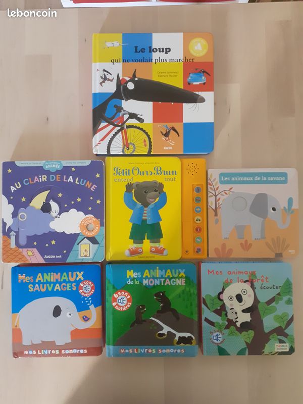 Lot de 3 livres sonores pour enfants - à partir de 3 euros (image 1)