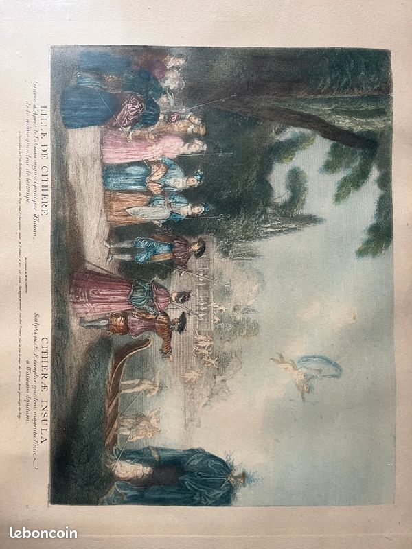 Tableaux gravures Antoine Watteau (image 6)