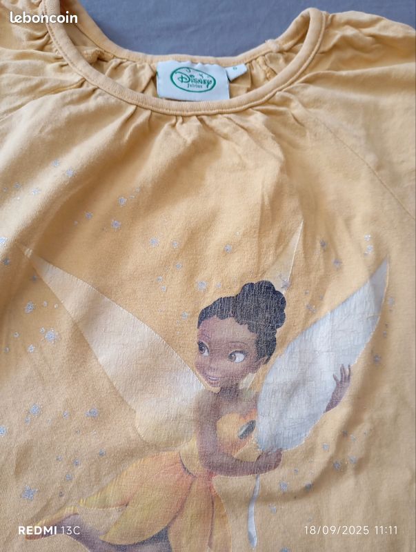Lot de vêtements fille 6 ans (jupe, t-shirt manche longues et manches courtes, pyjama ...) (image 4)