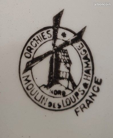 Assiette décorative moulin (image 3)