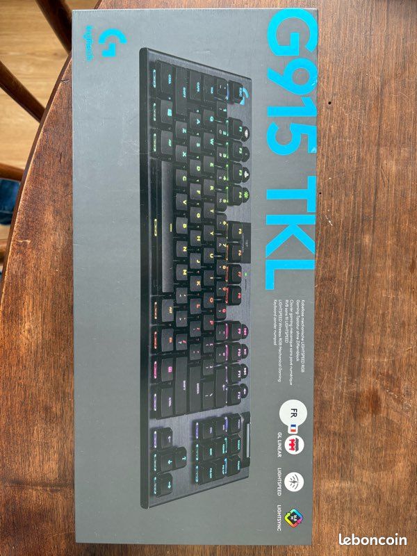 Clavier logitech G915 TKL (image 2)