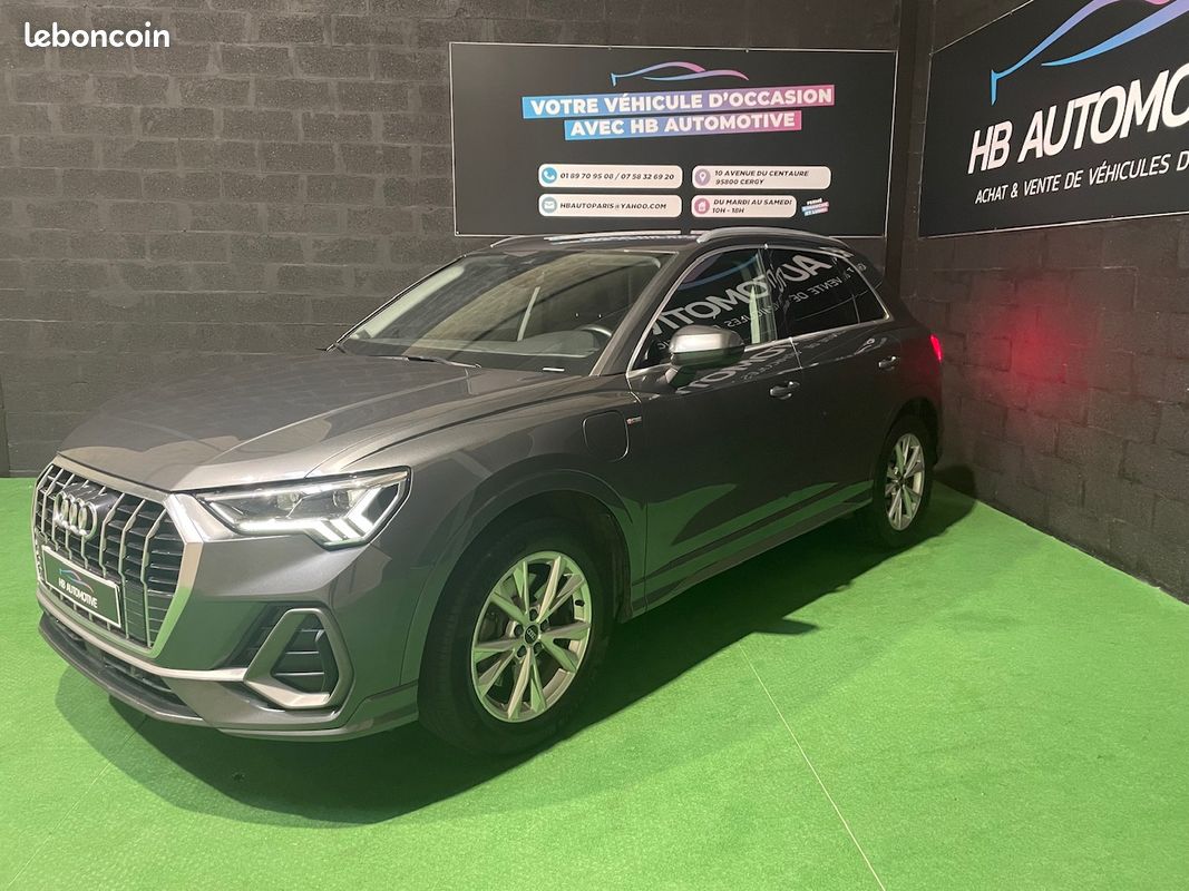 Audi q3 sline s line 45 tfsie 245 ch phares laser/apple carplay/caméra/sièges chauffant garantie 12 mois (image 3)