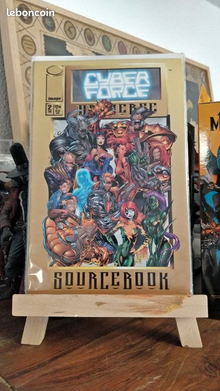 Lot Image Comics VO Cyberforce Universe Sourcebook 1 et 2 (image 2)