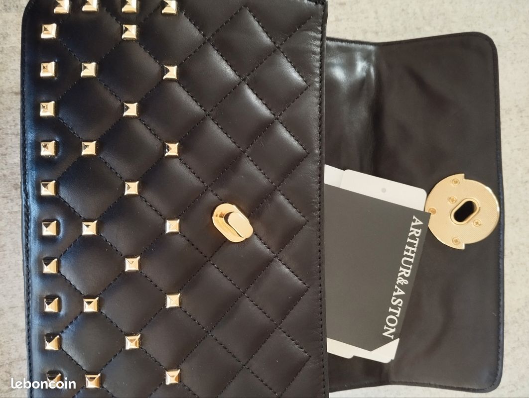 Sac tout cuir Arthur & Aston (image 8)