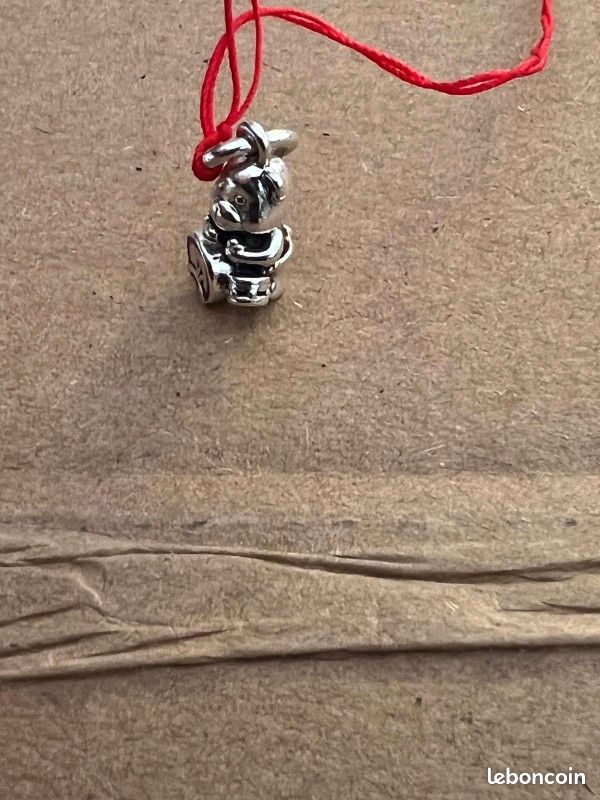 Charm pendentif ours Théodore argent 925 authentique PANDORA NEUF (image 2)