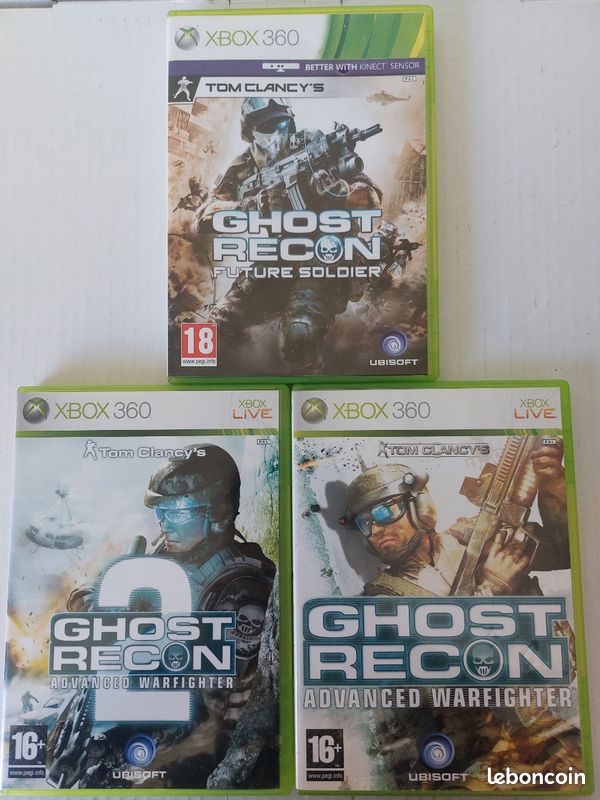 Coleccion Ghost Recon (xbox Original) | Cuotas sin interés