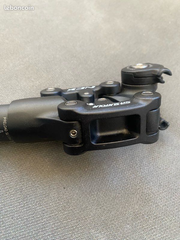 Accessoire vélo,SUNTOUR – tige de selle suspendue NCX pour vtt, Tube de