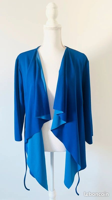 Gilet bleu marine - Boutique indépendante (image 1)