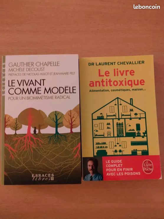 Lot de 2 livres sur l'environnement (image 1)