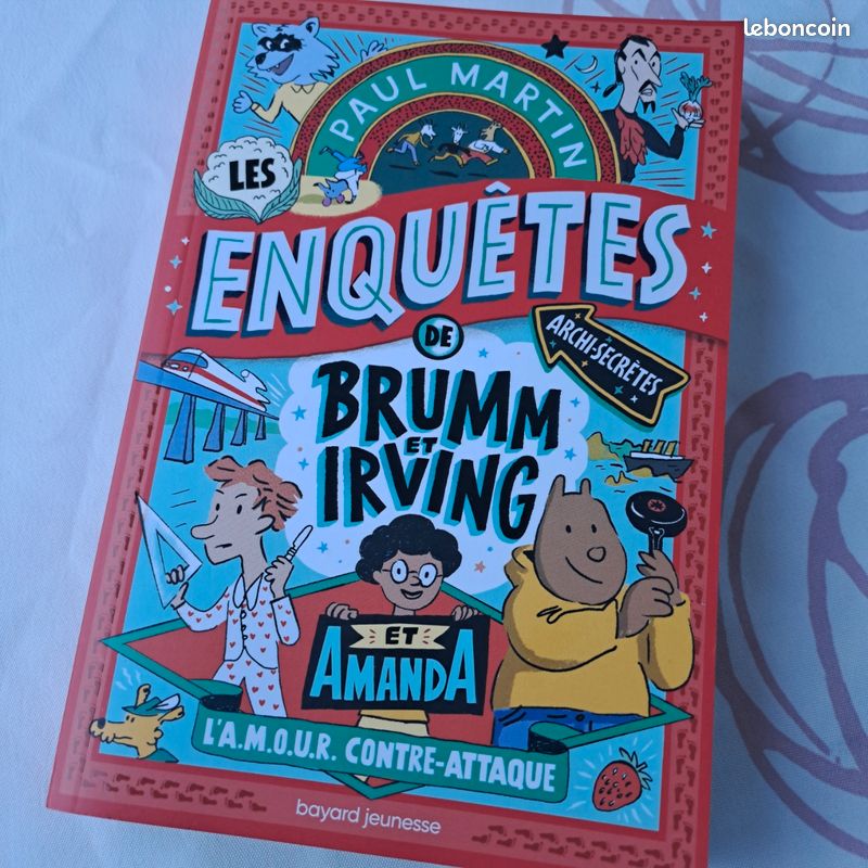 Livre Les Enquêtes de Brum et Irving (image 1)