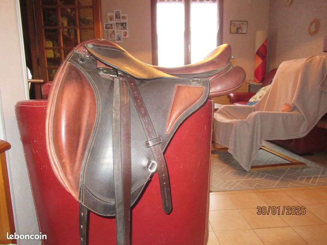 Selle Endurance Trail Cuir - Confirtable - Pour Cheval - Fabriquée En Inde