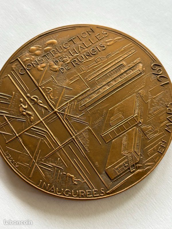 Médaille D'athlétisme Vintage 1909 Princeton Big Four 120 Yards Haies - Pièce Rare Et Originale