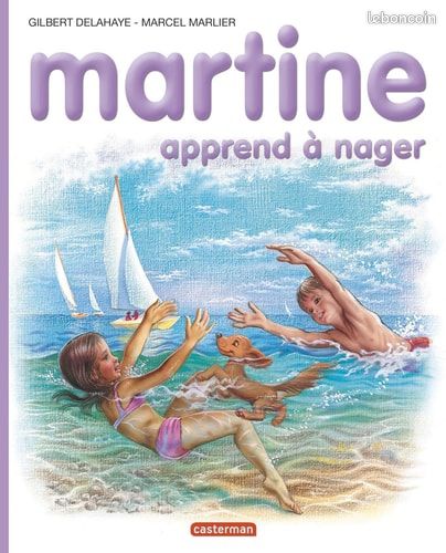 Martine apprend à nager (image 1)