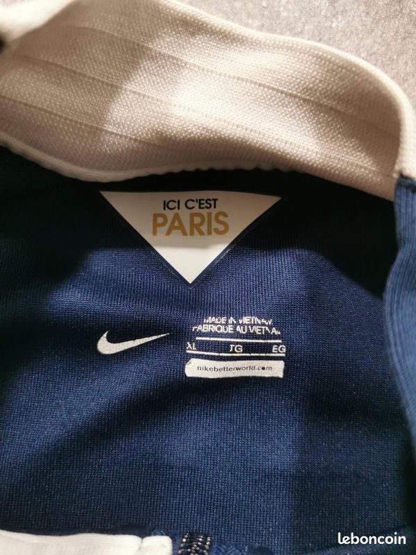 Veste vintage Nike PSG saison 2014 (image 9)