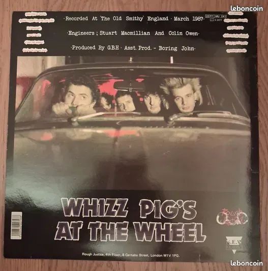 Disque vinyle punk rock uk du groupe gbh 33t original france (image 3)
