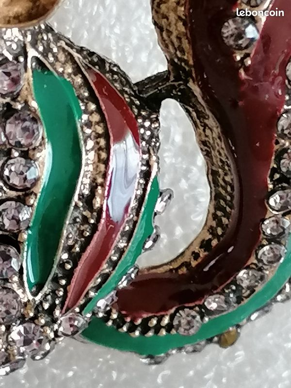 Broche écureuil Vintage Dans Une Bulle Transparente - Bijou Charmant Et Unique, En Parfait état, Fabriqué En France