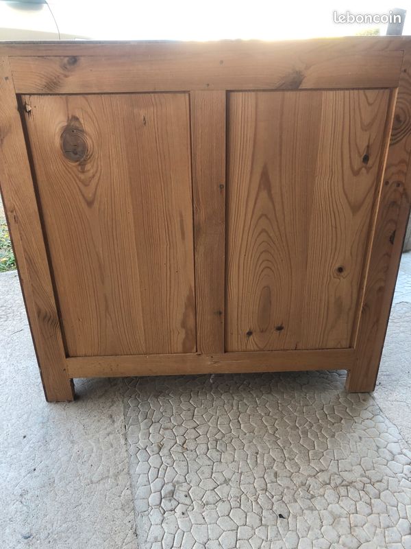 Petit bahut vintage en bois (image 5)