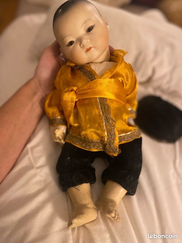Doll Head Porcelain A M Armand Marseille Germany 351 2 1/2 Demi K