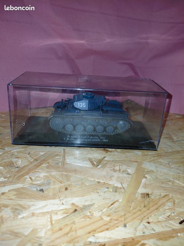 Miniature Pz.kpfw. II Ausf . F Sd kfz 121 1/43 (image 1)