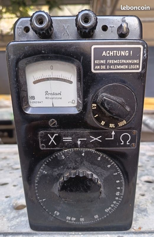 Appareils de mesure électriques vintage (image 3)